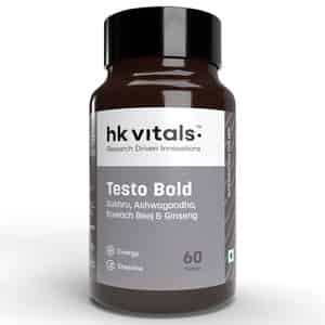 Hk Vitals Testo Bold (60 Tablets) | Testosterone Booster For Men| For Energy