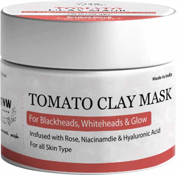 Tnw The Natural Wash Tomato Clay Mask For Glowing & Healthy Skin - 50 G