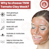 Tnw-The Natural Wash Tomato Clay Mask For Glowing & Healthy Skin - 50 G