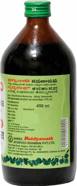 Baidyanath Asli Ayurved Ayurvedic Kanakasava (450 Ml) (Pack Of 2)