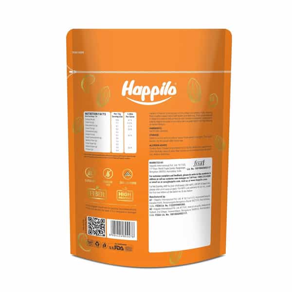 Happilo Natural Popular Californian Almonds 400G