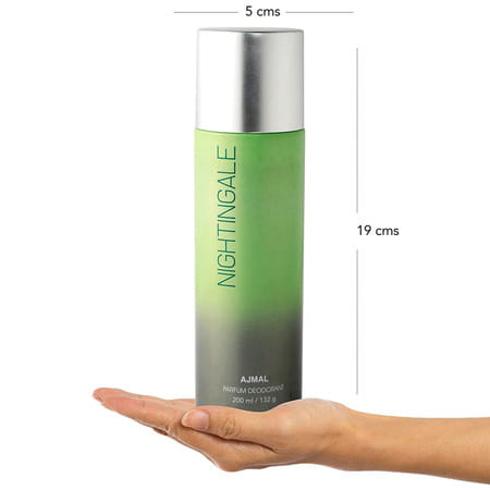 Ajmal 2 Nightingale For Men & Women & 1 Wisal For Women Deodorants Each 200ml Combo Pack Of 3
