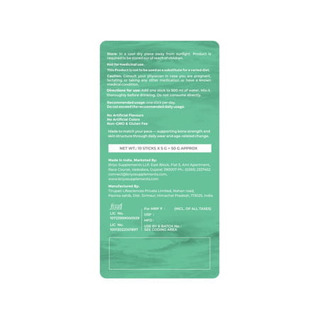 Briyo Unwind+ Relaxation & Stress Relief Drink Mix 5g | Natural Orange - 10n