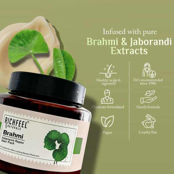 Richfeel Brahmi Hair Pack 500 G