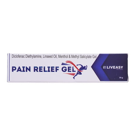 Liveasy Wellness Pain Relief Gel Tube Of 30 G