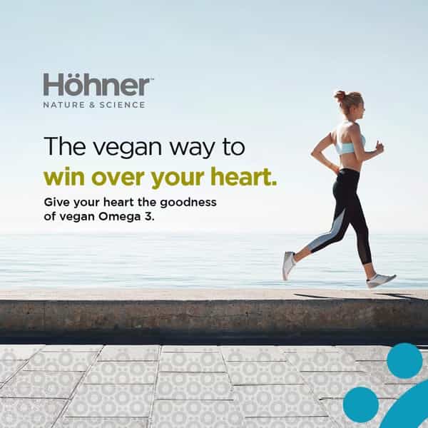 Hohner Omega 3 Veg Epa Dha Rich Sourced From Green Algae 1000Mg For Brain Heart Eye-60 Capsule