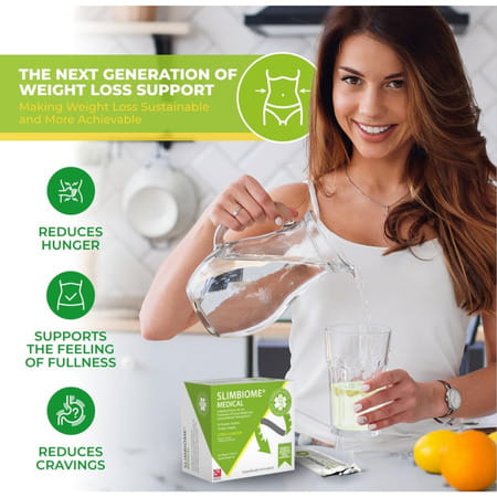 Slimbiome Optibiotix Glp-1 Safe Alternative Prebiotic Nutritional Supplement Vegan Gut Health - 30N