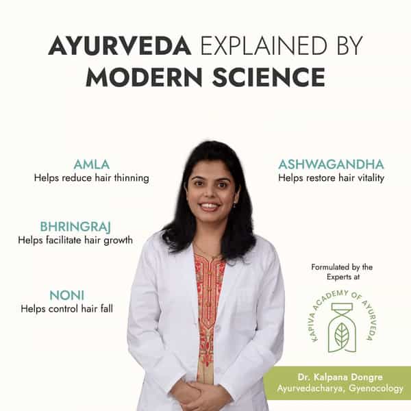 Kapiva Hair Care Juice | For Hair Nourishment From Within | With Amla Noni Bhringraj & Ashwagandha