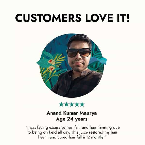 Kapiva Hair Care Juice | For Hair Nourishment From Within | With Amla Noni Bhringraj & Ashwagandha