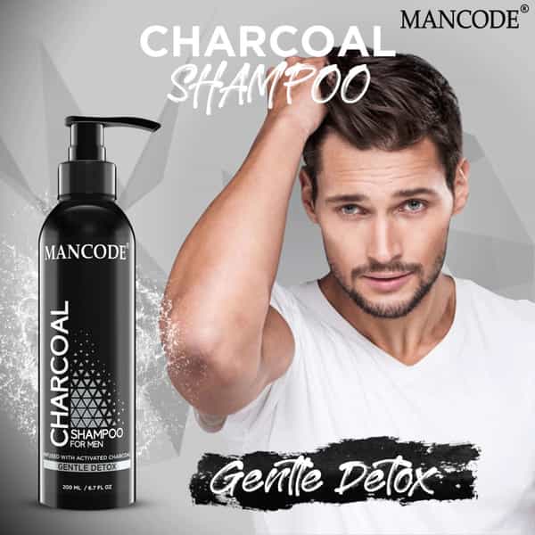 Mancode Charcoal Shampoo 200Ml