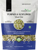 Nourishvitals Healthy Munching Combo | Sunflower Pumpkin And Sunflower Roasted Seeds (200Gm Each)