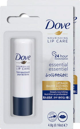 Dove Essential Nourishing Lip Care With Jojoba Oil & Shea Butter Extract