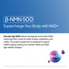 Decode Age Nmn Supplement | 99.9% Pure Beta Nmn | Nad+ Booster For Energy | 500mg | Veg - 60n