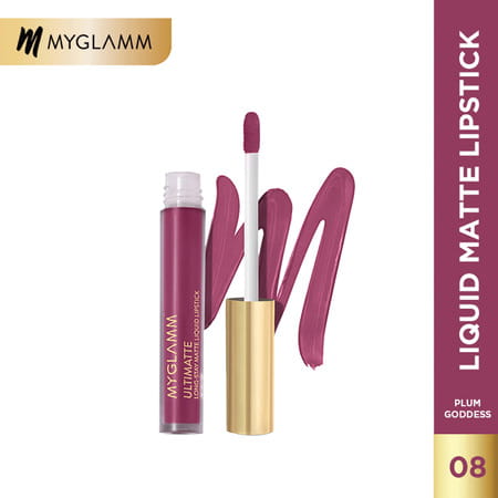 Myglamm Ultimatte Long Stay Matte Liquid Lipstick-Plum Goddess