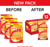 Saffola Oodles Instant Noodles Yummy Masala Flavour No Maida 12 X 53G