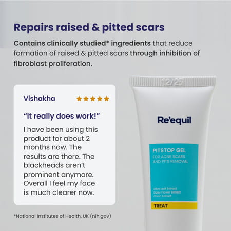 Re'Equil Pitstop Gel For Acne & Scars
