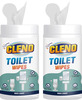 Cleno Toilet Cleaning Wet Wipes - 50 Wipes (Pack Of 2) (Ready To Use)