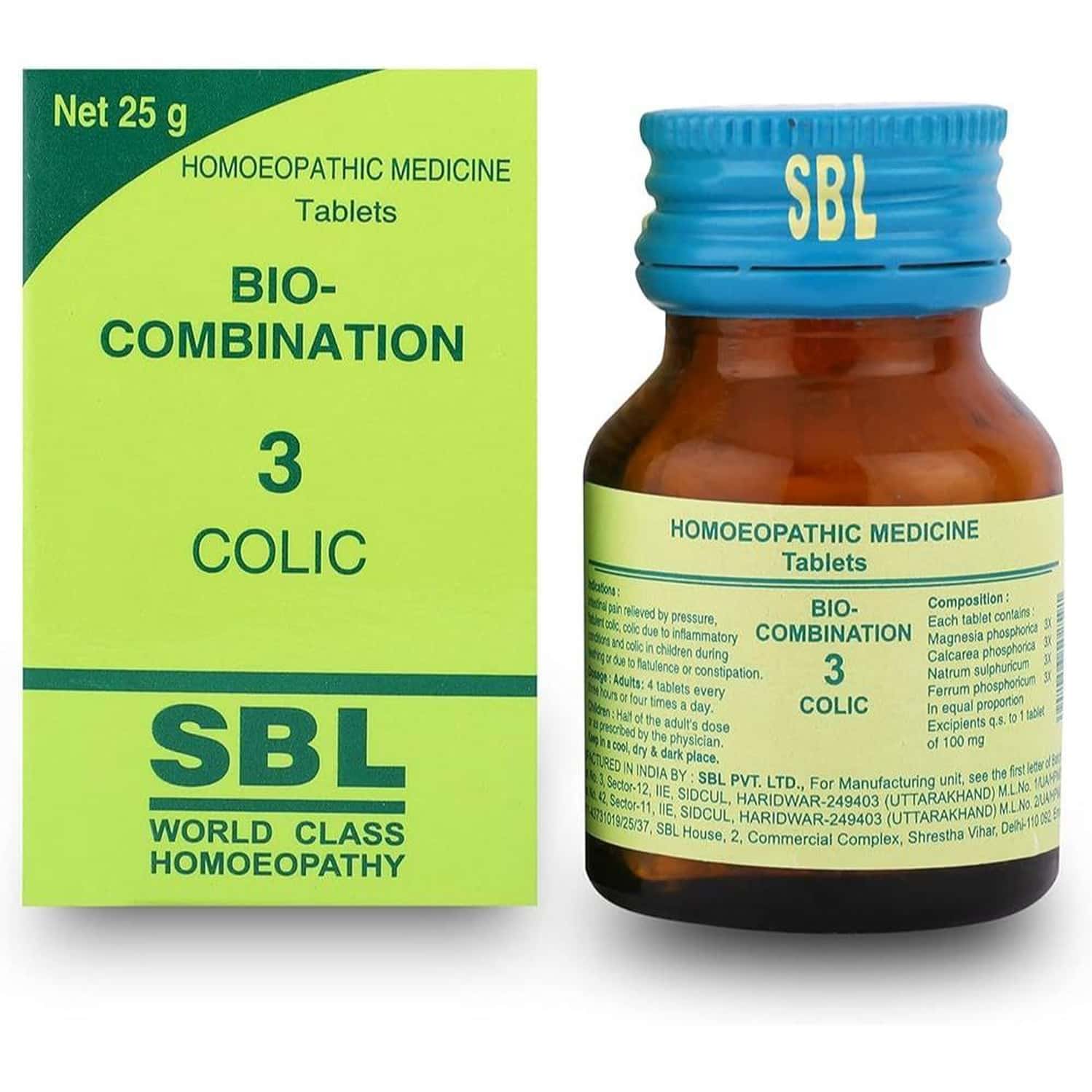 Sbl Bio-combination 3 Tablet 450 Gm