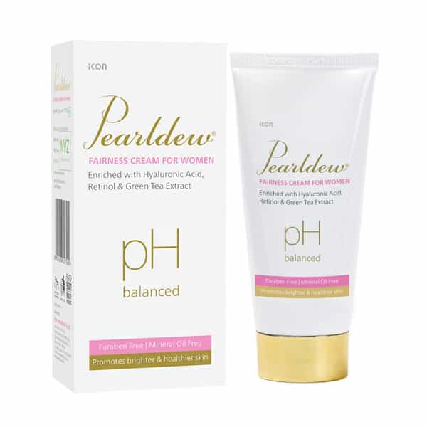 Pearldew Fairness Cream For Women 50 Gm | With Mulberry | Reduces Tan (Pack Of 2)
