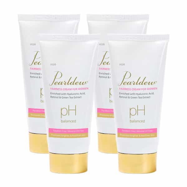Pearldew Fairness Cream For Women 50 Gm | With Mulberry | Reduces Tan (Pack Of 2)