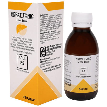 Adel 82 Hepat Liver Tonic Drops 150 Ml