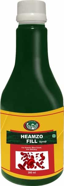 Smw's Iron Tonic Heamzo Fill Natural Multi Vitamins & Multi Mineral Moringa Based 300Ml