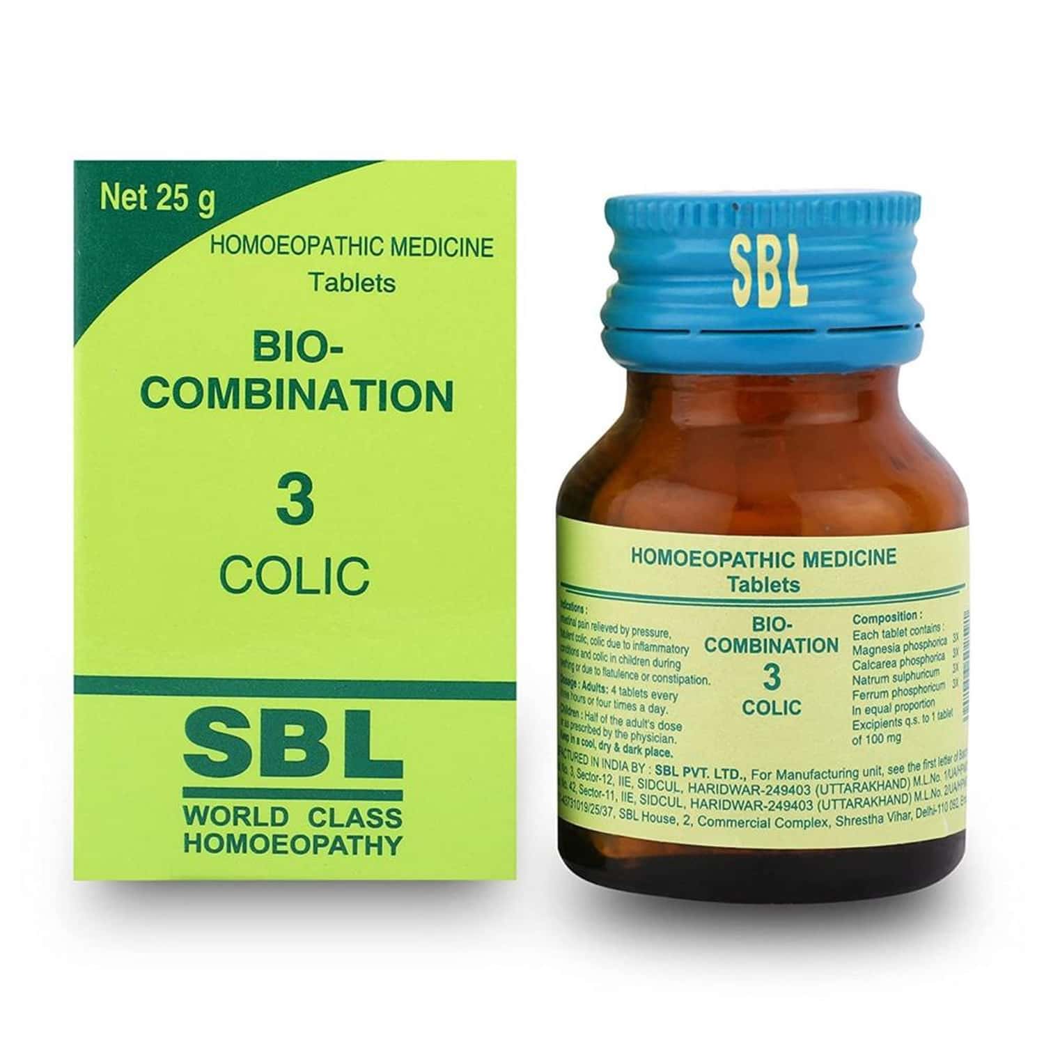 Sbl Bio-combination 3 Tablet 25 Gm Pack Of 3