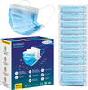 Quarant 3 Ply Disposable Surgical Face Mask With Adjustable Nose Pin Uv Sterilized - Pack Of 100