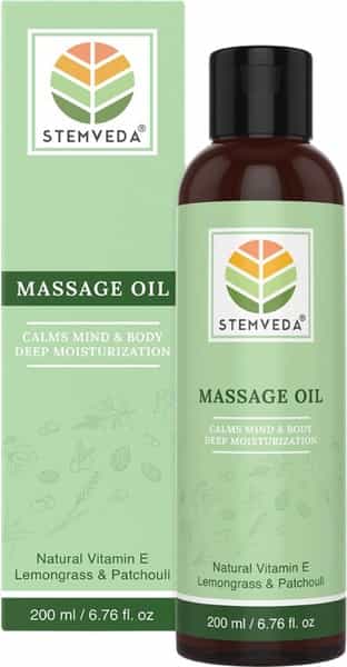 Stemveda Calming Body Massage Oil - 200 Ml