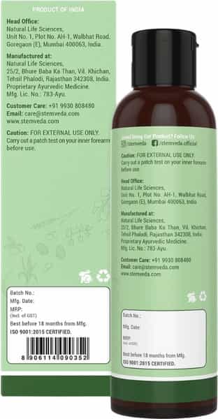 Stemveda Calming Body Massage Oil - 200 Ml