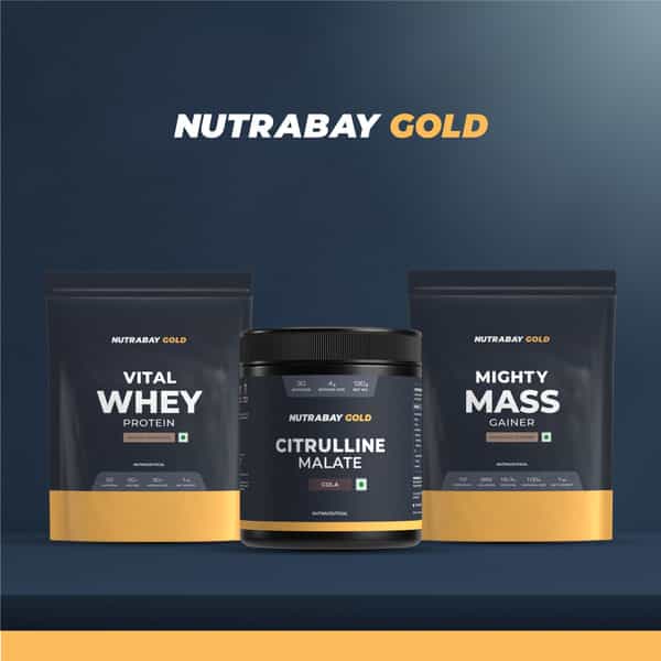 Nutrabay Gold Citrulline Malate 2:1 Supplement Powder - 120G | Cola Flavor