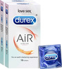 Durex Air Condoms For Men - 10 Count (Pack Of 2)