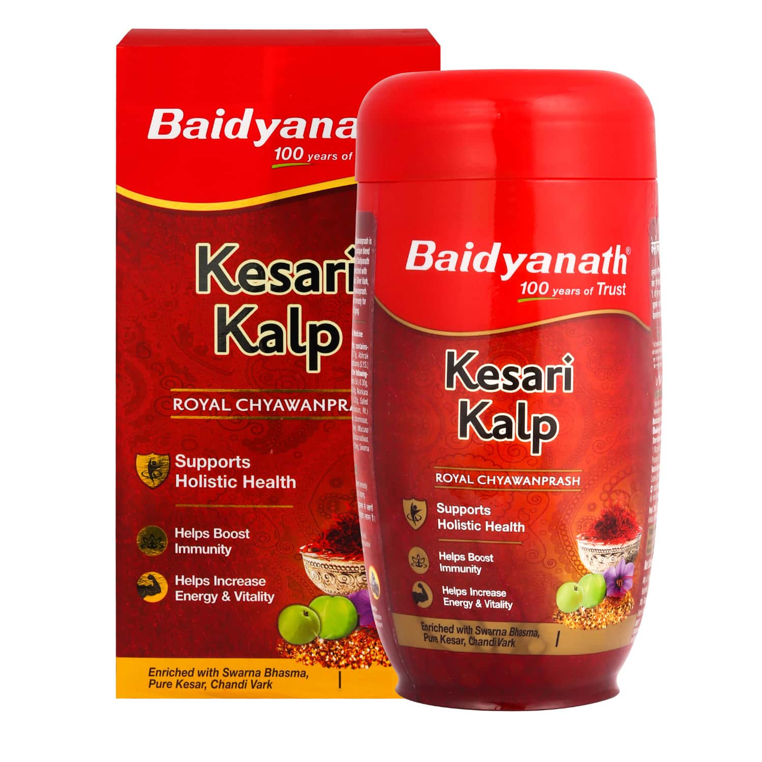 Baidyanath Ayurved Kesari Kalp Royal Chyawanprash 500g | Energy Booster