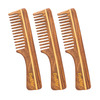 Bester Sheesham Wood Comb 15 Fc | Hair Straightening | For Men & Women (Pack Of 3)