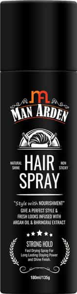 Man Arden Hair And Body Care Combo - Hair Spray + Shampoo + Body Wash + Face Wash