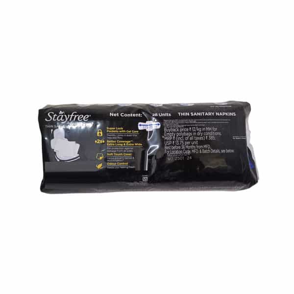 Stayfree Advanced All Nights Ultra Soft Xxl 28 Pads