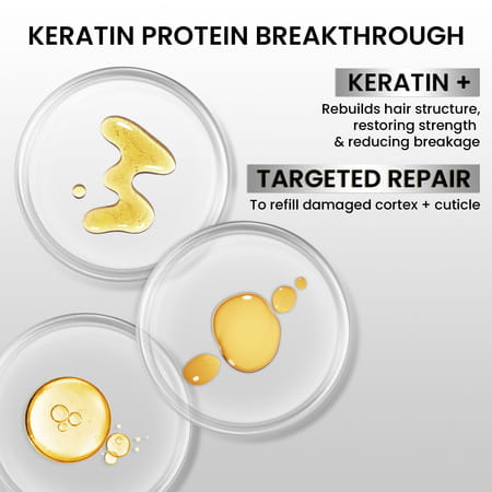 The Skin Story Sulphate Free Keratin Biotin Shampoo For Dry Damaged Hair 250 Ml