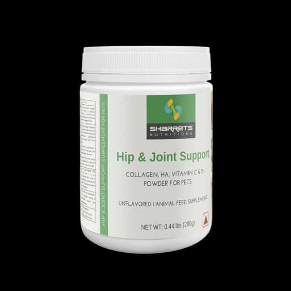 Sharrets Dog Hip And Joint Support | Hydrolyzed Bovine Collagen Peptides | Ha | Vitamin C & D3