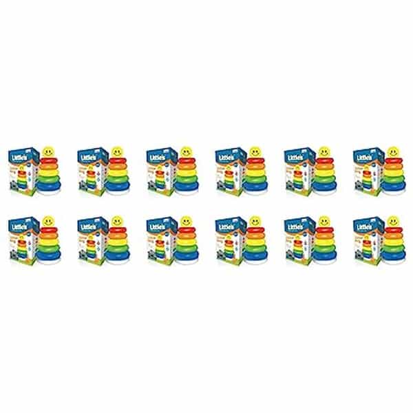 Little's Junior Rings - Return Gift (Pack Of 12) | Yellow