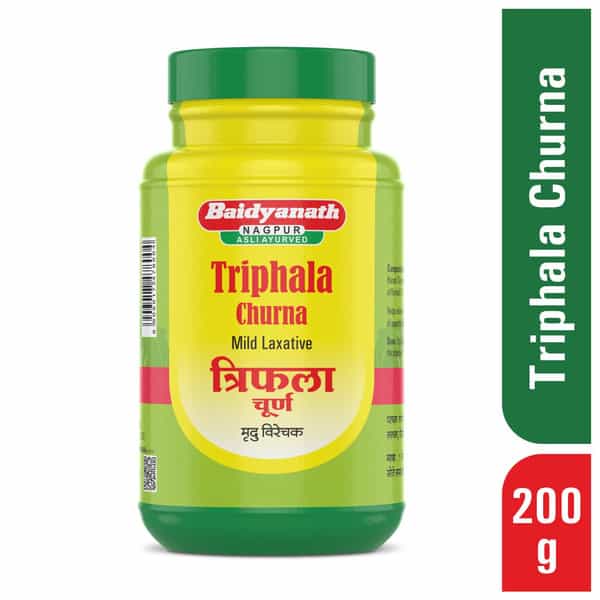 Baidyanath Asli Ayurved Triphala Churna 200 G |Ayurvedic Remedy For Constipation Relief | Gas Relief