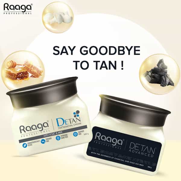 Raaga Professional De-Tan Tan Removal Cream | 72 G