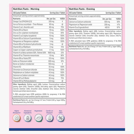 Trimacare 2 Advance Pregnancy Supplement For 2nd Trimester 60 Tablets