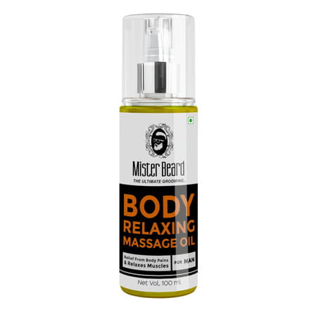Mister Beard Deep Moisturising Relaxing Body Oil | Homemade Oil Using Herbs| Pain Relief Oil | 100ml
