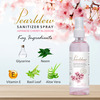 Pearldew Sanitizer Spray (Cherry Blossom) 120 Ml | Aloe & Neem | Paraben Free (Pack Of 8)