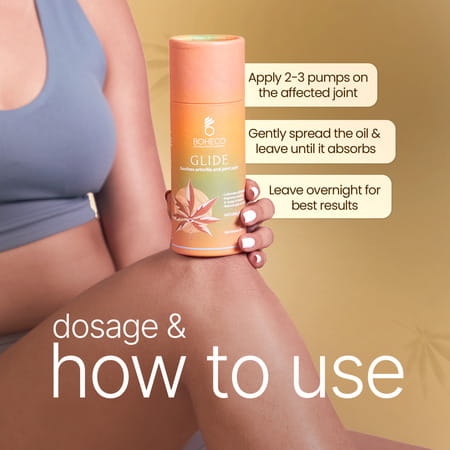 Boheco Glide | Ayurvedic Oil For Joint Discomfort | With Vijaya Leaf Extract | 50ml