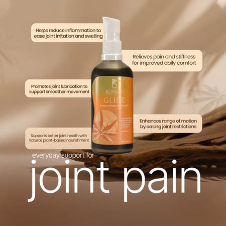 Boheco Glide | Ayurvedic Oil For Joint Discomfort | With Vijaya Leaf Extract | 50ml