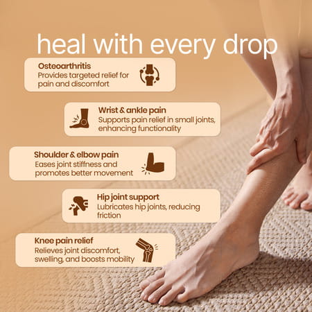 Boheco Glide | Ayurvedic Oil For Joint Discomfort | With Vijaya Leaf Extract | 50ml