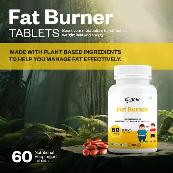 Oribite Fat Burner Tablets For Weight Management Support 60 Tablets