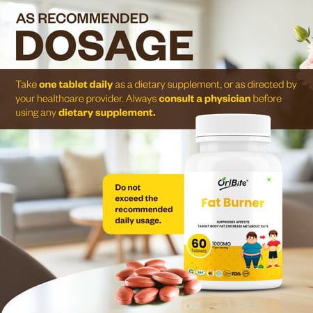 Oribite Fat Burner Tablets For Weight Management Support 60 Tablets