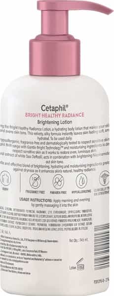Cetaphil Bright Healthy Radiance | Brightning Bady Lotion | 245 Ml